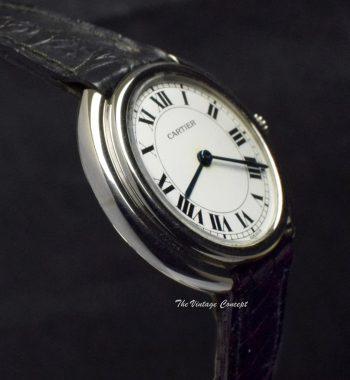 Cartier 18K White Gold Jumbo Vendome Paris Dial Automatic 17003 - The Vintage Concept