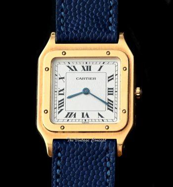 Cartier 18K Yellow Gold Dumont 8210 Manual Wind (SOLD) - The Vintage Concept