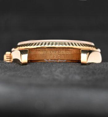 Rolex Day-Date 18K Yellow Gold Diamond Paved MOP Dial Roman Indexes 118238 - The Vintage Concept