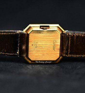 Cartier 18K YG Ceinture Manual Wind 78099 w/ Clasp Buckle - The Vintage Concept