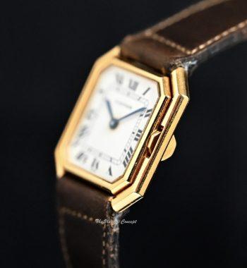 Cartier 18K YG Ceinture Manual Wind 78099 w/ Clasp Buckle - The Vintage Concept