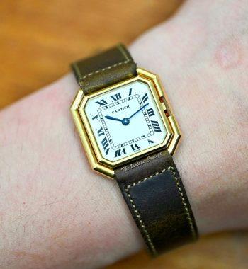 Cartier 18K YG Ceinture Manual Wind 78099 w/ Clasp Buckle - The Vintage Concept