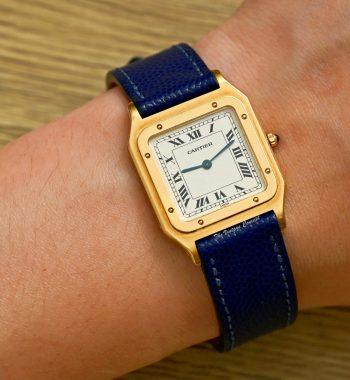 Cartier 18K Yellow Gold Dumont 8210 Manual Wind (SOLD) - The Vintage Concept