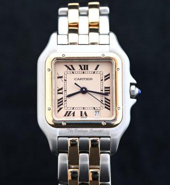 Cartier Two-Tone Quartz Panthere De Cartier 187949 still under Cartier warranty - The Vintage Concept