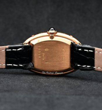 Cartier 18K YG Baignoire 78094 Manual Wind still under Cartier warranty - The Vintage Concept