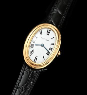 Cartier 18K YG Baignoire 78094 Manual Wind still under Cartier warranty