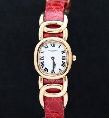 Patek Philippe18K Yellow Gold Lady Ellipse Quartz 4830(Box Set) - The Vintage Concept