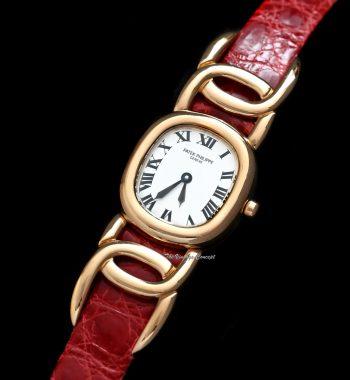 Patek Philippe18K Yellow Gold Lady Ellipse Quartz 4830(Box Set)